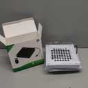 Auto Cooling Fan Dust Proof for Xbox Series X Console with Colorful Light Strip,Dust Cover Filter,Rubber Dust Plugs,Low Noise Top Fan with 3 Gears,Cooler&Light Touch Switch, 2 USB Port (White)