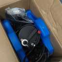 SEESII 1/3HP Pool Cover Pump - Automatic On/Off, 3035GPH Submersible Water Pump with Filter Net, 25ft Power Cord, Check Valve, Sump Pump for Swimming Pool, Hot Tubs, Pond, Basement, Rooftops (Blue, Black)