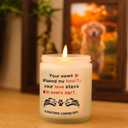 Pet Loss Sympathy Gift - Memorial Care Package for Dog Bereavement, Loss of Pet Remembrance Gift with Inspirational Quote, Personalized Dog Memorial for Grieving Owners (White-Angel)