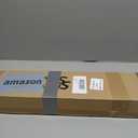 28" Bifold Sliding Barn Door Hardware Track Kit,Side Mounted Black J Shape Roller,Smoothly and Quietly,Assembly Easy,Fit Double 12" Bi-Folding Doors (Door Not Included)