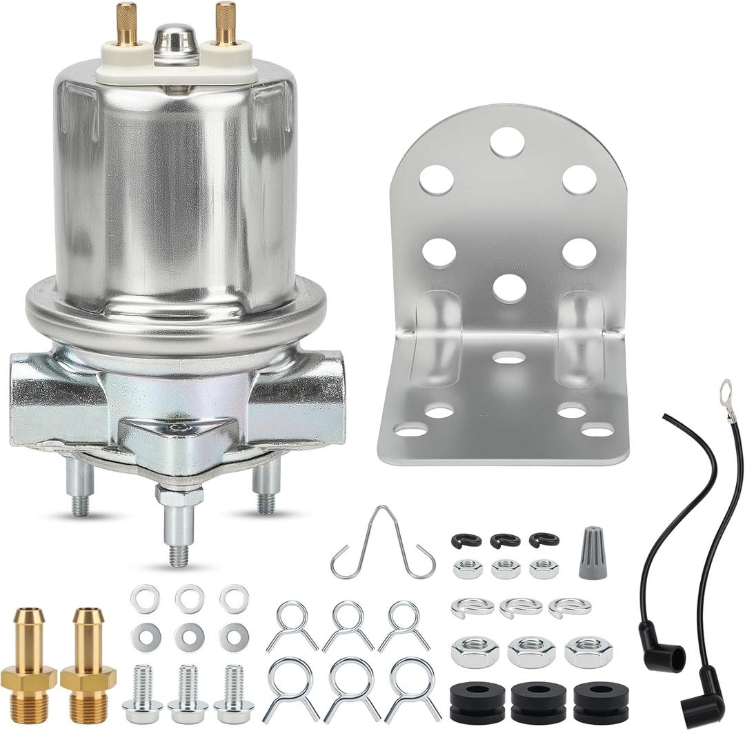 P4389 Carter Electric Fuel Pump Compatible with Gasoline Diesel Marine General Purpose Conversion 12V Automotive Replacement Parts E84389 SP8109