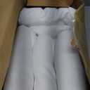 WIGENIUS 6 Pack White Table Cloth Rectangle Tablecloths 60X102 Inch,Polyester Table Cloth for 6 Foot Rectangle Tables,Wrinkle Resistant Washable Fabric Table Covers for Party,Wedding Banquet