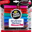 Crayola Take Note Dry Erase Markers for School (12ct) Chisel Tip Whiteboard Markers, Teacher Classroom Must Haves, Back to School Essentials, Low Odor
