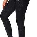 THE GYM PEOPLE Thick High Waist Yoga Pants with Pockets, Tummy Control Workout Running Yoga Leggings for Women XL