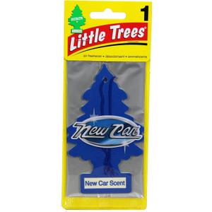 LITTLE TREES Car Air Freshener | Hanging Paper Tree for Home or Car | New Car Scent | 2 Pack