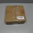 6 Inch Set of 4 Assorted Designs, Porcelain Plates With Patterns,Black Ceramic Dessert Plates, Dishware for Sandwiches Salad Pasta,Microwave Oven Dishwasher Safe