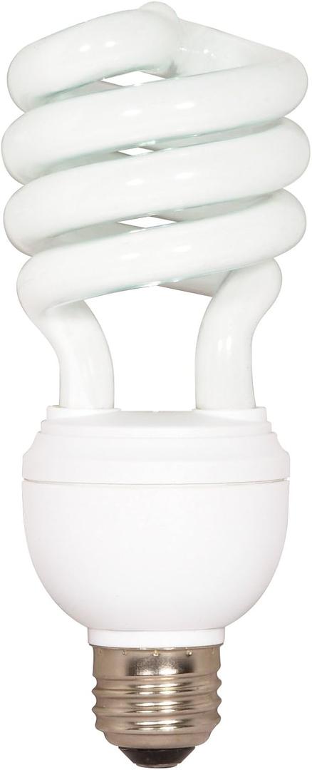 Satco S7341 12/20/26-Watt Medium Base 3-Way Spiral, 2700K, 120V, Equivalent to 30/70/100-Watt Incandescent Lamp with Energy Star Rated