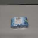 LaRibbons Christmas Wired Ribbon 2.5 inch Double Faced Blue Snowflakes and Striped Christmas Ribbon for Tree Garland, Wreath Bow, Xmas Crafts Decorations, 2 Rolls 10 Yards Total