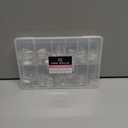 UNA GELLA Extra Short Square Nail Tips XS 216pcs Pre-shape Extra Short Square Press on Nails Gel Tips Full Cover Acrylic Nails False Nails For DIY Salon 12 Sizes