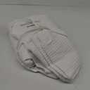 Bedsure Cotton Duvet Cover Queen - 100% Cotton Waffle Weave Milk White Duvet Cover Queen Size, GentleSoft™ and Breathable Bedding Set for All Season, 3 Pieces, 90"x90"