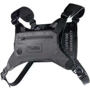 MVRK Water Resistant Running Vest Chest Pack, Phone Holder for Running, Lightweight Training Pack with Reflective Detail