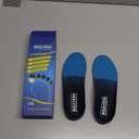 Inserts Relieve Plantar Fasciitis - Flat Feet Insoles Arch Supports, Orthotic Insoles for Foot Pain Arch Pain Reduce Muscle Fatigue Absorb Shock (Mens 5-5 1/2 | Womens 7-7 1/2) (Blue)