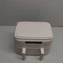 bella 4 Qt TriZone Air Fryer, EverGood Ceramic Nonstick Coating, Dual Basket Design w Removable Divider, Digital Touchscreen Control w 6 Preset Cooking Options, 1200 Watt, 3lb Capacity, Oatmilk