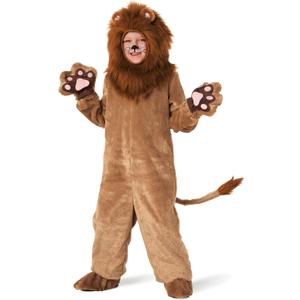 Morph Deluxe Lion Costume Kids Lion Mane Costume Halloween Costumes For Boys, Girls and Toddlers (10-12 Years)