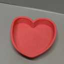Silicone Heart Shaped Cake Pans  9 Inch Pink Nonstick Food-Grade Heart Cake Pan, Oven & Microwave Safe Molds for Baking  Easy to Clean in Just 2 Seconds