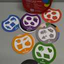 CHEFAN Magnetic Color Sorting Toys, 53 PCS Color Recognition Magnetic Sets for Toddlers,Caterpillar Color Matching Games,Educational Magnet Color Kids Magnets for Refrigerator Whiteboard,Above Ages 3