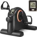 BIOCOR Arm/ Leg Exercise Bike for Seniors, 8-Level Magnetic Resistance Under Desk Bike Pedal Exerciser, Mini Bike with LCD Monito in Home & Office, Portable Foot Bicycle, Anti-Slip Design