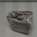 Sunany Travel Pillow, Inflatable Neck Pillow Used for Airplanes/Cars/Buses/Trains/Office Napping with Eye Mask/Earplugs (Gray) (Medium, Grey)