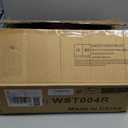 IBUYKE S-Shaped Nightstand, 3-Tier Wood Nightstand with Open Storage, Minimalist End Table for Small Spaces, Easy Assembly, Bedside Table for Bedroom, Natural UWST004R