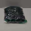 REORIA Women's Sexy Basic Scoop Neck Long Sleeve Double Lined Layering Slim Bodysuit Tops (Black), XL