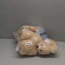 MorisMos Teddy Bear Bulk Packs - 6 Small Stuffed Animals for Baby Shower, Wedding Party - Light Brown