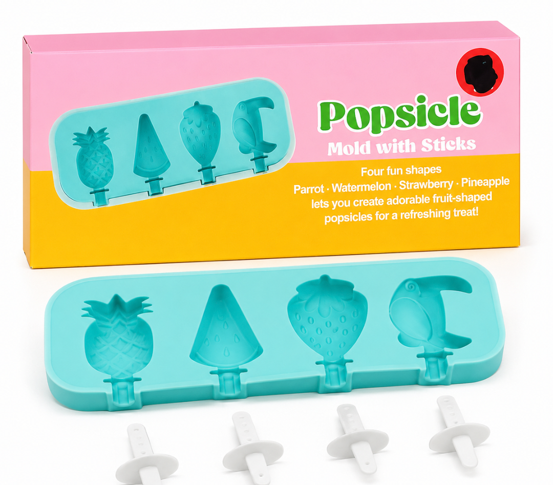 Silicone Fruit Pop Mold 2 Pack