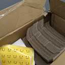 WIFTREY 100 Pcs Shipping Boxes 5.91X3.94X1.57, White Corrugated Cardboard Box for Shipping Small Business, Gift Packing, Mailing