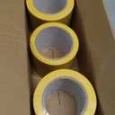 Lichamp 3 Rolls Vinyl Tape, Premium Safety Marking and Traffic Floor Marking Tape, Bundling, Social Distancing, 4 Inch x 36 Yards per Roll, 108 Total Yards, Yellow