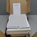 Yoobure Night Stand with Charging Station, 16 Colors LED Nightstand with USB Ports and Outlets, End Table with 3 Fabric Drawers and Storage Shelf, Bedside Tables Small Dresser for Small Space White