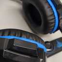 BENGOO G9000 Stereo Gaming Headset for PS4 PC Xbox One PS5 Controller, Noise Cancelling Over Ear Headphones with Mic, LED Light, 7.1 Surround Sound, Soft Memory Earmuffs for Nintendo Xbox Series X|S