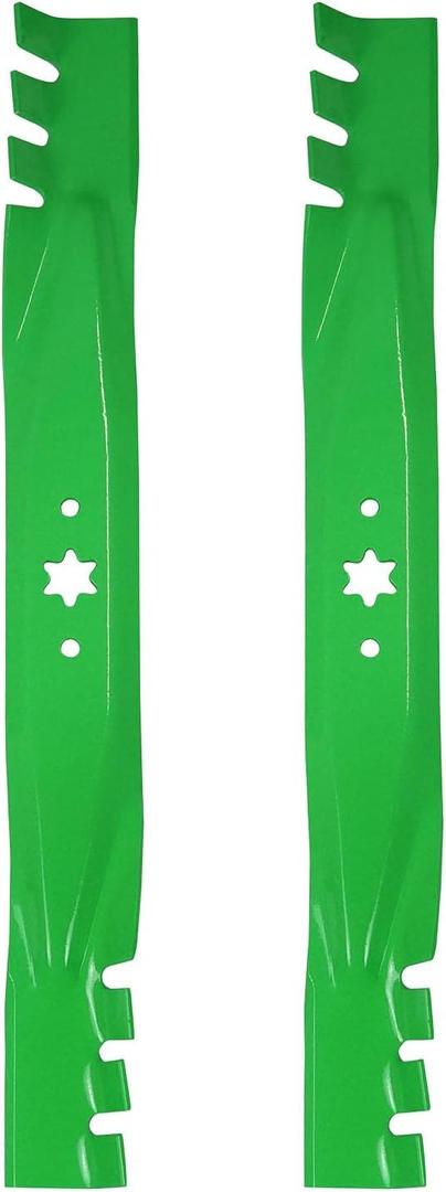 Mower Blades for Cub Cadet Zero Turn Mower XT1 XT2, ZT1,RZT-L42 for Troy Bilt Pony Bronco 42 inch blades, for Troy Bilt Cub Cadet 42'' mulching blade 942-0616 A, 742-0616, 942-04126-X, 2Pack