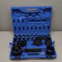 Orion Motor Tech Wheel Bearing Press Kit for Front Wheel Drive Bearing Removal & Installation, 24pc Wheel Bearing Puller Tool Set with Sliding Screws Universal Bushings Sleeves , Blue 