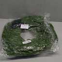 24" Lighted Norfolk Pine Wreath, Thick and Soft, Timer and 8 Modes, Artificial Christmas Wreaths for Front Door 50 LED 70 Pine Branches Christmas Door Wreath for Wall Window Indoor Outdoor Home Decor