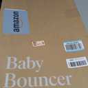 BabyBjrn Bouncer Balance Soft, Mesh, Silver/White 2-in-1 Adjustable Baby Bouncer Seat and Toddler Chair, Newborn to Toddler (8-29 lbs), 4 Positions, Lightweight & Portable