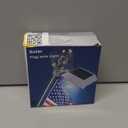 Solar Flag Pole Light, Bright White 6000k Flagpole Light Upgrade Solar Powered for 5ft 6ft Flag Pole,Waterproof Outdoor Dusk to Dawn Led Solar Lights,Outside House Garden Yard American Flags Decor