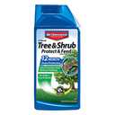 12 Month Tree and Shrub Protect and Feed II, Concentrate, 32 Oz, Outdoor 