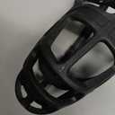 BARKLESS Dog Muzzle, Basket Muzzle for Biting, Chewing and Scavenging, Humane Cage Mouth Cover, Perfect for Grooming and Training Small, Medium, Large Aggressive Reactive Dogs (M, Black)