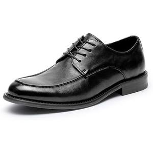 Men’s Lace-Up Oxfords, Leather Dress Shoes for Business, Size 41