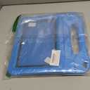 Fire HD 10 & Fire HD 10 Plus Tablet Case for Kids (13th/11th Generation, 2023/2021 Release), DJ&RPPQ Lightweight Shockproof Case Built-in Screen Protector with Handle Stand, Not fit iPad Samsung- Blue