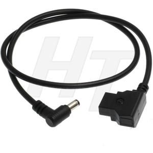 HangTon D-tap Right Angle 12V DC Barrel Power Cable for Feelworld F7 Pro, Atomos Inferno, Blackmagic Video Assist Monitor 24'' (2ft / 60cm)