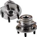 Autoround 513267 [2-Pack] Front Wheel Bearing and Hub Assembly fit for Honda Pilot 2009-2015, Acura MDX/ZDX 2007-2013, 5 Lug w/ABS