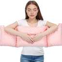 Mastectomy Pillow - Post Surgery Pillow, Mastectomy Must Haves, Breast Pillow for Sleeping After Heart Surgery, Reduction &Augmentation Recovery Supplies Seatbelt Pillows Gifts for Woman (Pink)