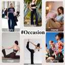 FULLSOFT 3 Pack Women's Wide Leg Yoga Pants Comfy Loose Sweatpants High Waisted Lounge Casual Pants with Pockets