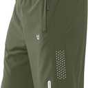 NORTHYARD Men's Athletic Running Shorts Gym Workout 7"/9"/5" Quick Dry Lightweight Sports Basketball Tennis 3 Zipper Pockets (Green, XXL)
