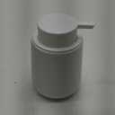 Soap Dispenser Ceramic with Easy-to-Press Pump Hand Lotion Liquid Dispenser for Shampoo Bathroom Kitchen 12 oz White (Liquid-white)