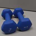 Amazon Basics Neoprene Dumbbell Hand Weights for Exercise and Muscle Toning