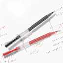 Gel Ink Pens, 0.5mm Fine Point Quick Dry Smooth Writing Pens High-End Series for Office School Supplies,Pack of 10,Black
