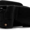 MegaGear MG1877 Ever Ready Leather Camera Case compatible with Nikon Coolpix P950 - Black