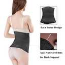 Postpartum Girdle C-Section Recovery Belt Back Support Belly Wrap Belly Band Shapewear (Postpartum Waist 27"-33",M)