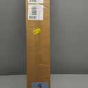 25 Pack Rectangle Staircase Balusters, 36" Black Metal Deck Spindle and Stairs Railing, Hollow Rectangle Deck Balusters for Porch Railing